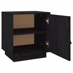 VidaXL 818284 nightstand/bedside table Black - Additional view 7