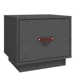 VidaXL 818289 nightstand/bedside table Grey