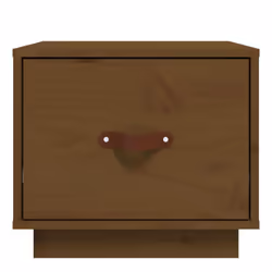 vidaXL 1/2x Solid Wood Pine Bedside Cabinet End Accent Table Multi Colours - Honey brown, 1 - Additional view 5