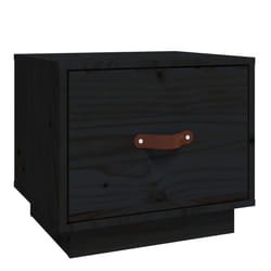 VidaXL 818293 nightstand/bedside table Black