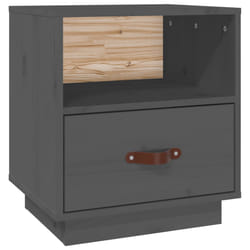 VidaXL 818299 nightstand/bedside table Grey