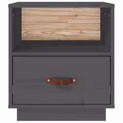 VidaXL 818299 nightstand/bedside table Grey - Additional view 6
