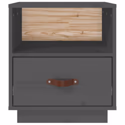 VidaXL 818300 nightstand/bedside table Grey - Additional view 6