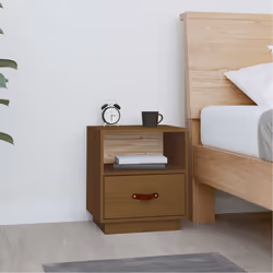 VidaXL 818301 nightstand/bedside table Brown