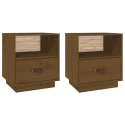 VidaXL 818302 nightstand/bedside table Brown