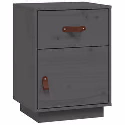 VidaXL 818310 nightstand/bedside table Grey - Additional view 5