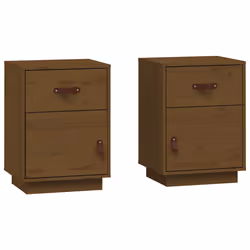 VidaXL 818312, Brown, Polyurethane (PU), Wood, 400 mm, 340 mm, 550 mm, 2 pc(s)