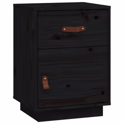VidaXL 818313, Black, Polyurethane (PU), Wood, 400 mm, 340 mm, 550 mm, 1 pc(s)