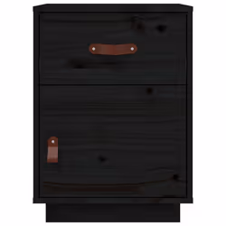 VidaXL 818313 nightstand/bedside table Black - Additional view 5