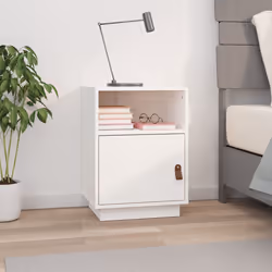 VidaXL 818317 nightstand/bedside table White
