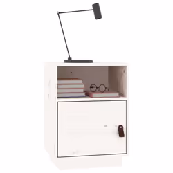 VidaXL 818317 nightstand/bedside table White - Additional view 4
