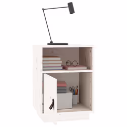 VidaXL 818317 nightstand/bedside table White - Additional view 5