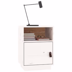 VidaXL 818318 nightstand/bedside table White - Additional view 4