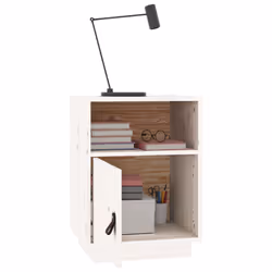 VidaXL 818318 nightstand/bedside table White - Additional view 5