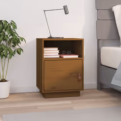VidaXL 818321 nightstand/bedside table Brown