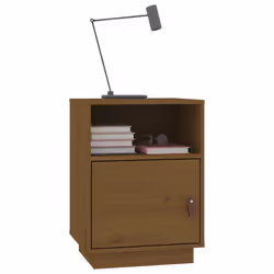 VidaXL 818321 nightstand/bedside table Brown - Additional view 4
