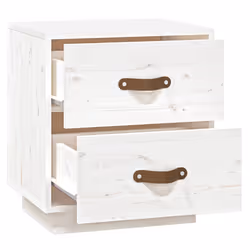 VidaXL 818327 nightstand/bedside table White - Additional view 6