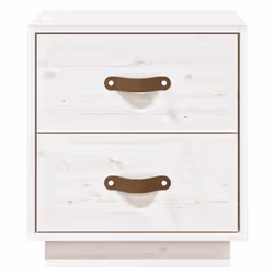 VidaXL 818328 nightstand/bedside table White - Additional view 5