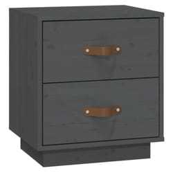 VidaXL 818329 nightstand/bedside table Grey