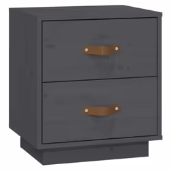 VidaXL 818330 nightstand/bedside table Grey - Additional view 6