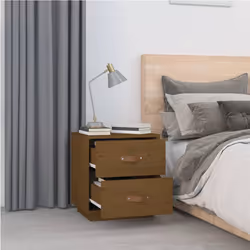 VidaXL 818331 nightstand/bedside table Brown