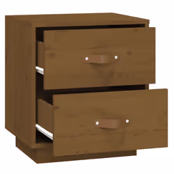 VidaXL 818331 nightstand/bedside table Brown - Additional view 6