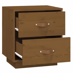 VidaXL 818332 nightstand/bedside table Brown - Additional view 6