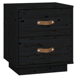 VidaXL 818333 nightstand/bedside table Black