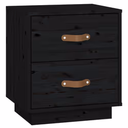 VidaXL 818334 nightstand/bedside table Black - Additional view 6