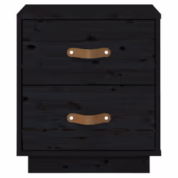 VidaXL 818334 nightstand/bedside table Black - Additional view 7