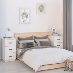 VidaXL 818338 nightstand/bedside table White