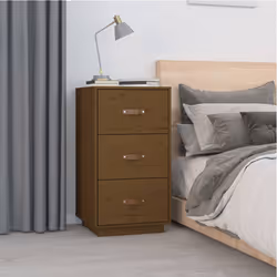VidaXL 818341 nightstand/bedside table Brown