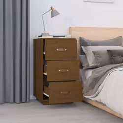 VidaXL 818341 nightstand/bedside table Brown