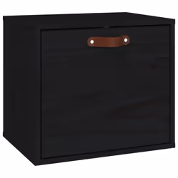 VidaXL 818349, Pine, Wood, Black, 400 mm, 300 mm, 350 mm, 1 pc(s)