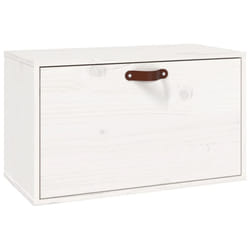 VidaXL 818351 shelve Pine, Wood White