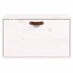 VidaXL 818351 shelve Pine, Wood White