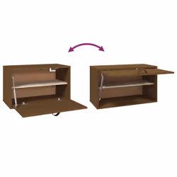 VidaXL 818353 shelve Pine, Wood Brown - Additional view 6