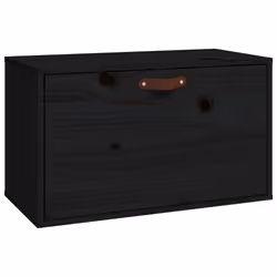 VidaXL 818354, Pine, Wood, Black, 600 mm, 300 mm, 350 mm, 1 pc(s)