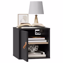 VidaXL 818364 shelve Pine, Wood Black - Additional view 4