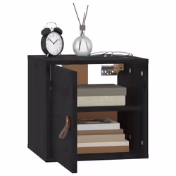 VidaXL 818364 shelve Pine, Wood Black - Additional view 8