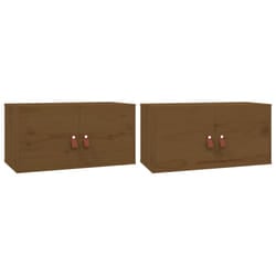 VidaXL 818372 shelve Pine, Wood Brown