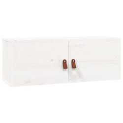 VidaXL 818377 shelve Pine, Wood White