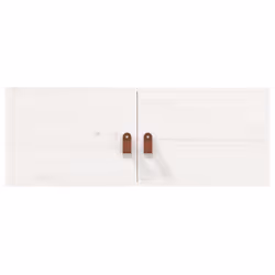VidaXL 818377 shelve Pine, Wood White