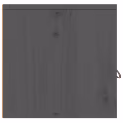 VidaXL 818389 shelve Pine, Faux leather Grey - Additional view 7