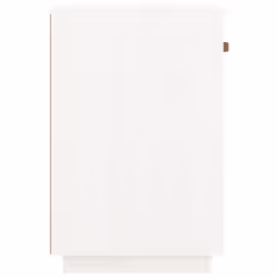 vidaXL Solid Wood Pine Desk Cabinet Home Office Desk Organiser Multi Colours - White - Additional view 7