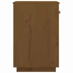 vidaXL Solid Wood Pine Desk Cabinet Home Office Desk Organiser Multi Colours - Honey brown - Additional view 7