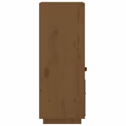 vidaXL Solid Wood Pine Highboard High Sideboard Cabinet Cupboard Multi Colours - Honey brown - Additional view 7