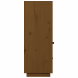 vidaXL Solid Wood Pine Highboard Wooden Buffet Cabinet Cupboard Multi Colours - Honey brown - Additional view 7