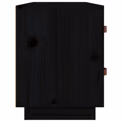 vidaXL Solid Wood Pine Shoe Bench Shoe Storage Cabinet Unit Rack Multi Colours - black - Additional view 7