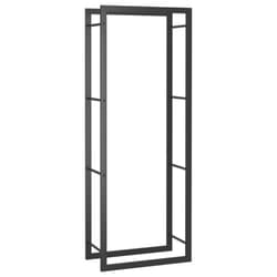 vidaXL Firewood Rack Storage Log Holder Log Store Wood Pile Storage Steel - 50 x 28 x 132 cm